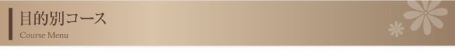 目的別コース