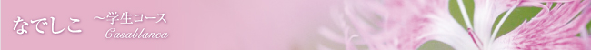 なでしこ～学生コース